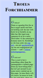 Mobile Screenshot of forchhammer.net