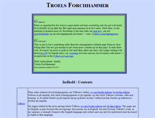 Tablet Screenshot of forchhammer.net